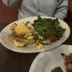 scrambled tofu deluxe  #Veganuary at The Chicago Diner - Logan Square in Chicago