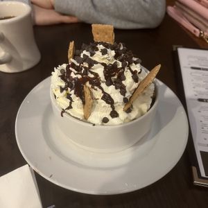 s’mores brownie sundae  #Veganuary at The Chicago Diner - Logan Square in Chicago