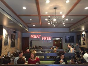 inside  at The Chicago Diner - Logan Square in Chicago