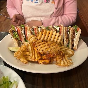 smoked tofu club at The Chicago Diner - Logan Square in Chicago