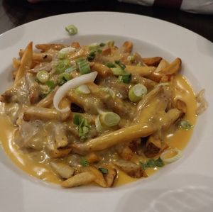 Poutine at The Chicago Diner - Logan Square in Chicago