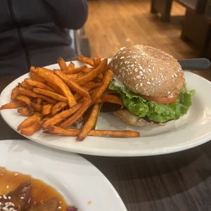 chicken bacon ranch club  at The Chicago Diner - Logan Square in Chicago