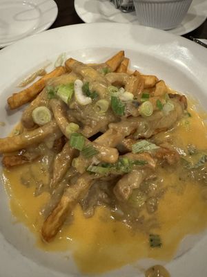Poutine  at The Chicago Diner - Logan Square in Chicago