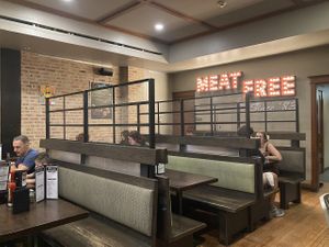 Interior at The Chicago Diner - Logan Square in Chicago