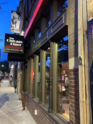 Exterior  at The Chicago Diner - Logan Square in Chicago