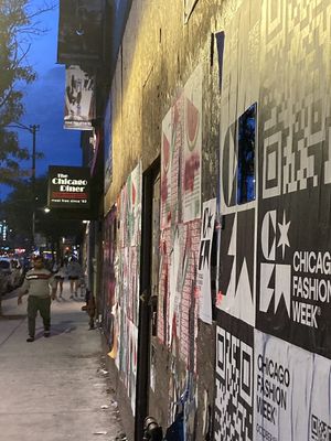 Exterior  at The Chicago Diner - Logan Square in Chicago