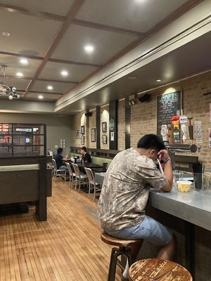 Interior at The Chicago Diner - Logan Square in Chicago