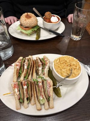 Tofu Sammie with Mac  at The Chicago Diner - Logan Square in Chicago