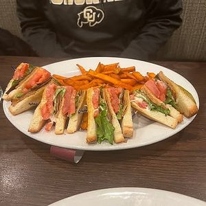 tofu blt at The Chicago Diner - Logan Square in Chicago