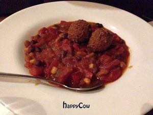 chili at The Chicago Diner - Logan Square in Chicago