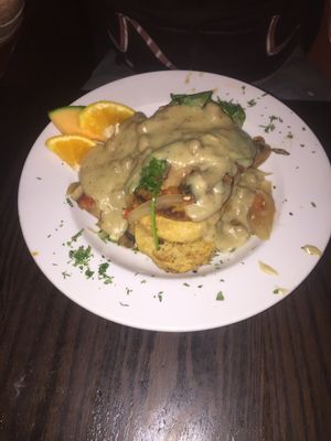 Country Benedict  at The Chicago Diner - Logan Square in Chicago