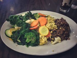 Tofu scramble  at The Chicago Diner - Logan Square in Chicago