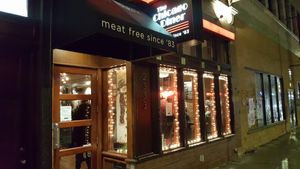 Outside at The Chicago Diner - Logan Square in Chicago