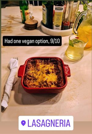  at Lasagneria in Prague