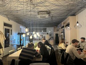   at Lasagneria in Prague