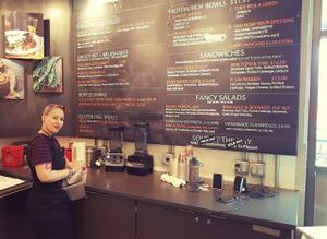 Great menu and it was awesome to have so many gluten-free options.   at Plum Pantry in Seattle