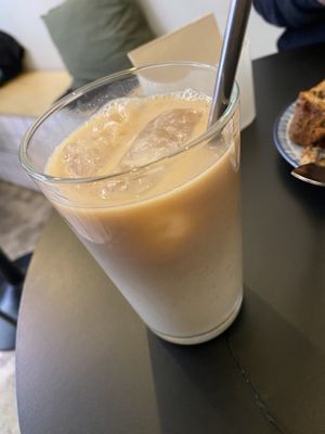 Ice chai   at Dale Café  in Madrid