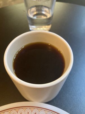 Americano at Dale Café  in Madrid