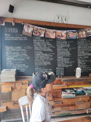 Super batido verde y batido de plátano cacao at Mesa Verde  in Aguascalientes