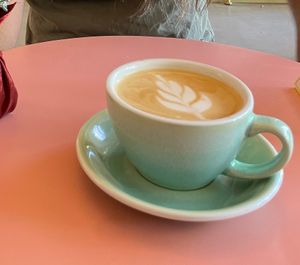 Oatmilk latte at Coffee and Plants  in Los Angeles