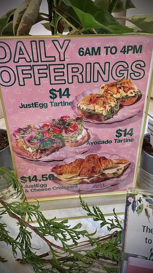 There are three delicious sandwiches  at Coffee and Plants  in Los Angeles