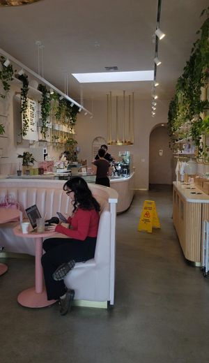 Inside at Coffee and Plants  in Los Angeles