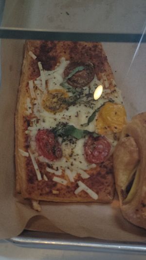 Pizza at Coffee and Plants  in Los Angeles