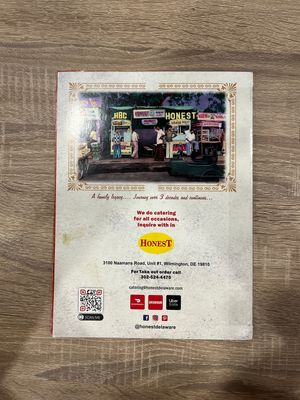   at Honest Indian Restaurant in Wilmington