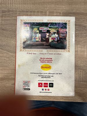   at Honest Indian Restaurant in Wilmington