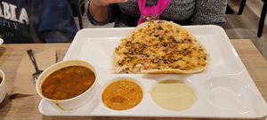 Uttapam at Honest Indian Restaurant in Wilmington