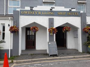 Front at The Ship Hotel in Aberaeron