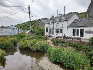 Front at Sblash Fish Bar in Aberdaron