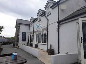 Front at Sblash Fish Bar in Aberdaron