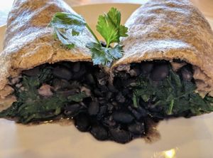 Happy Vegan Burrito  at Denica's Real Food Kitchen in Livermore