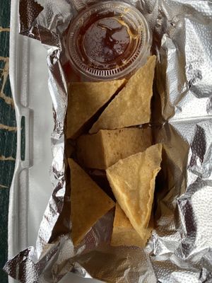 Fried tofu  at Chang Thai Durango in Durango
