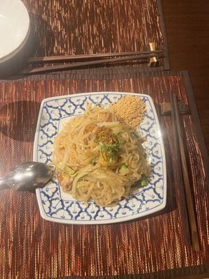 pad thai with tofu (best I've ever had!)  at Malaysia Boleh - マレーシアボレ in Osaka