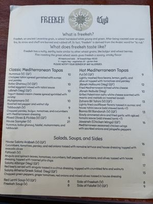   at Freekeh in San Francisco