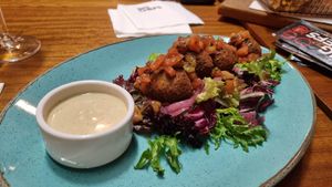 Mushroom Falafel at BigChefs Samsun Atakum in Samsun