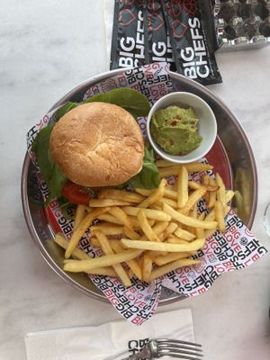 Vegan burger  at BigChefs Samsun Atakum in Samsun