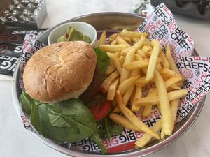 Vegan burger  at BigChefs Samsun Atakum in Samsun