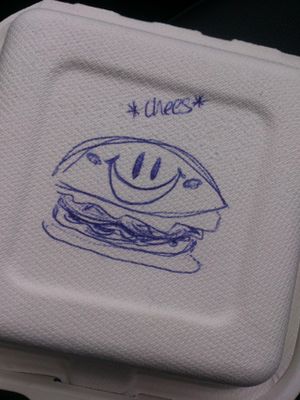 Good vibration fast food... at Savory in Frankfurt