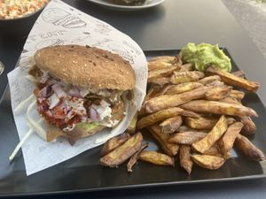 Döner Burger  at Savory in Frankfurt