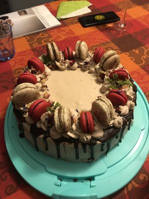 chocolate cake   at Savory in Frankfurt