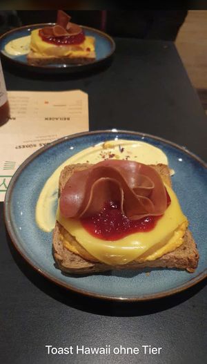 Toast Hawaii 🌺   at Savory in Frankfurt