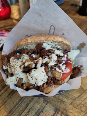Döner Burger at Savory in Frankfurt