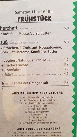 breakfast on saturday  at Savory in Frankfurt