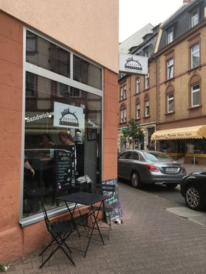 Entrance at Savory in Frankfurt