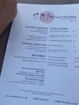   at The Lost Kitchen in Tiverton