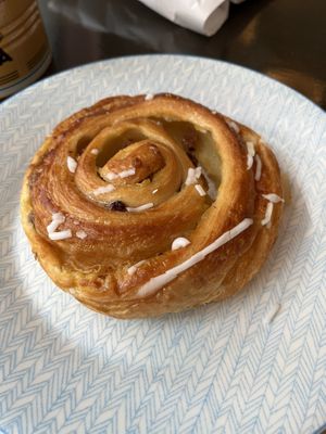Pain aux raisins  at 123V Bakery in London