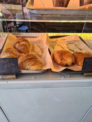 Display at 123V Bakery in London